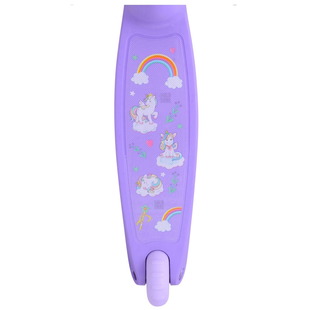 Bold Cube Three Wheel Scooter Unicorn Purple - Stable Kids Scooter