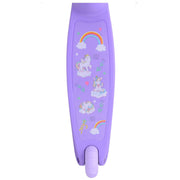 Bold Cube Three Wheel Scooter Unicorn Purple - Stable Kids Scooter