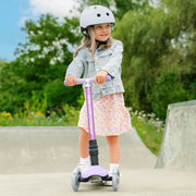 Bold Cube Three Wheel Scooter Unicorn Purple - Stable Kids Scooter