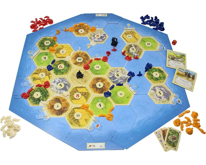 Superheated Neurons Catan Seafarers Expansion 3-4 Players (Arabic, English)