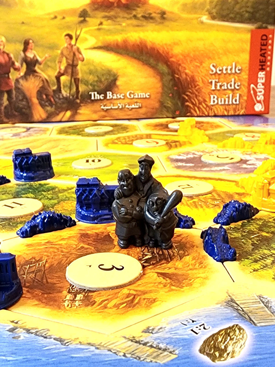 Superheated Neurons Catan Cities & Knight - 3-4 Players - Ar/En