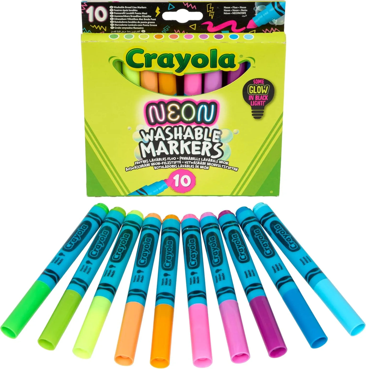 Crayola Neon Markers 10 Pack