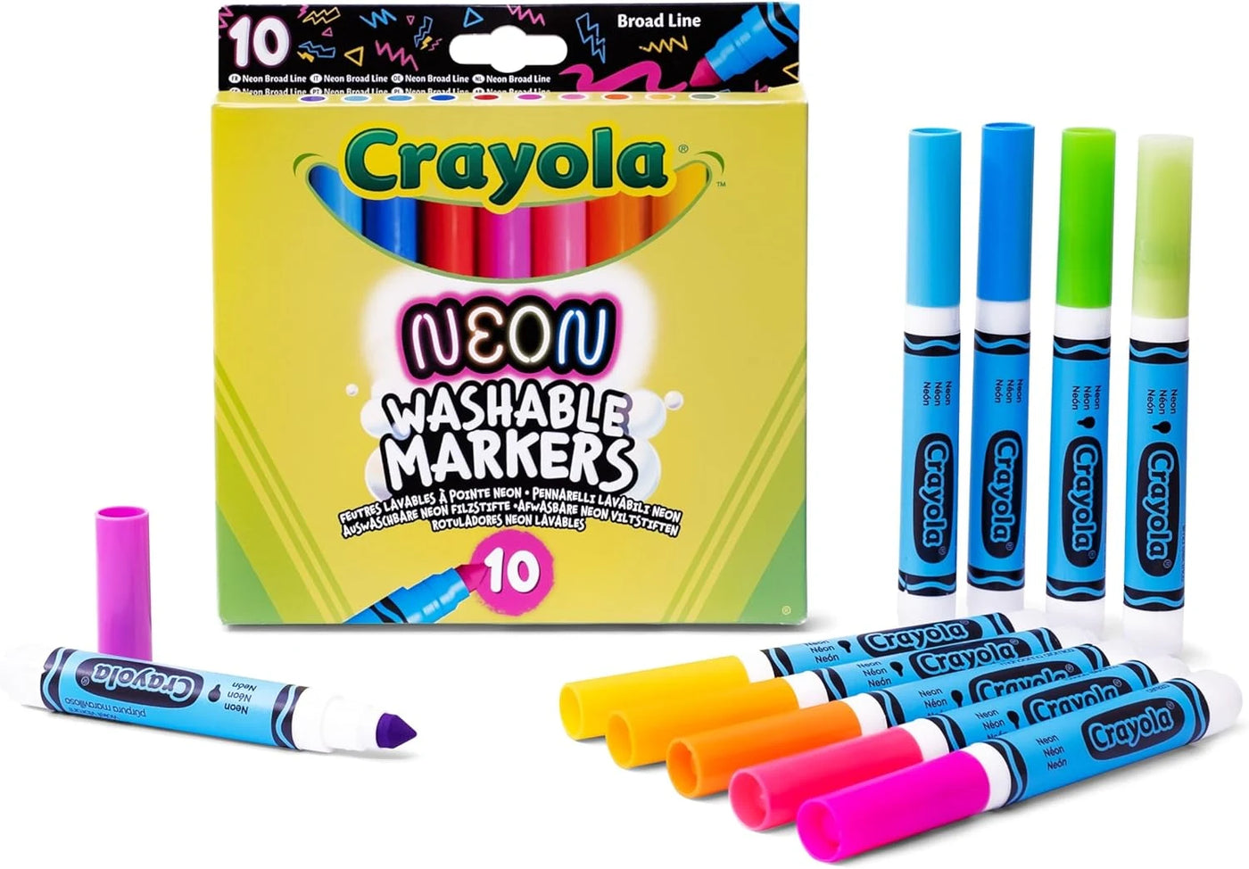 Crayola Neon Markers 10 Pack