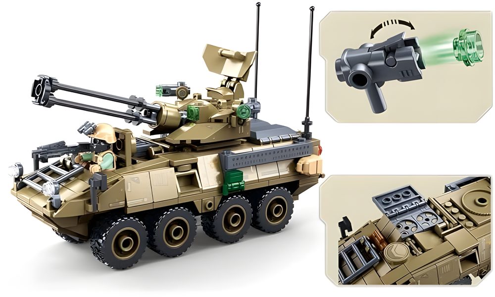 Sluban Army OEF-Stryker ADS Building Blocks