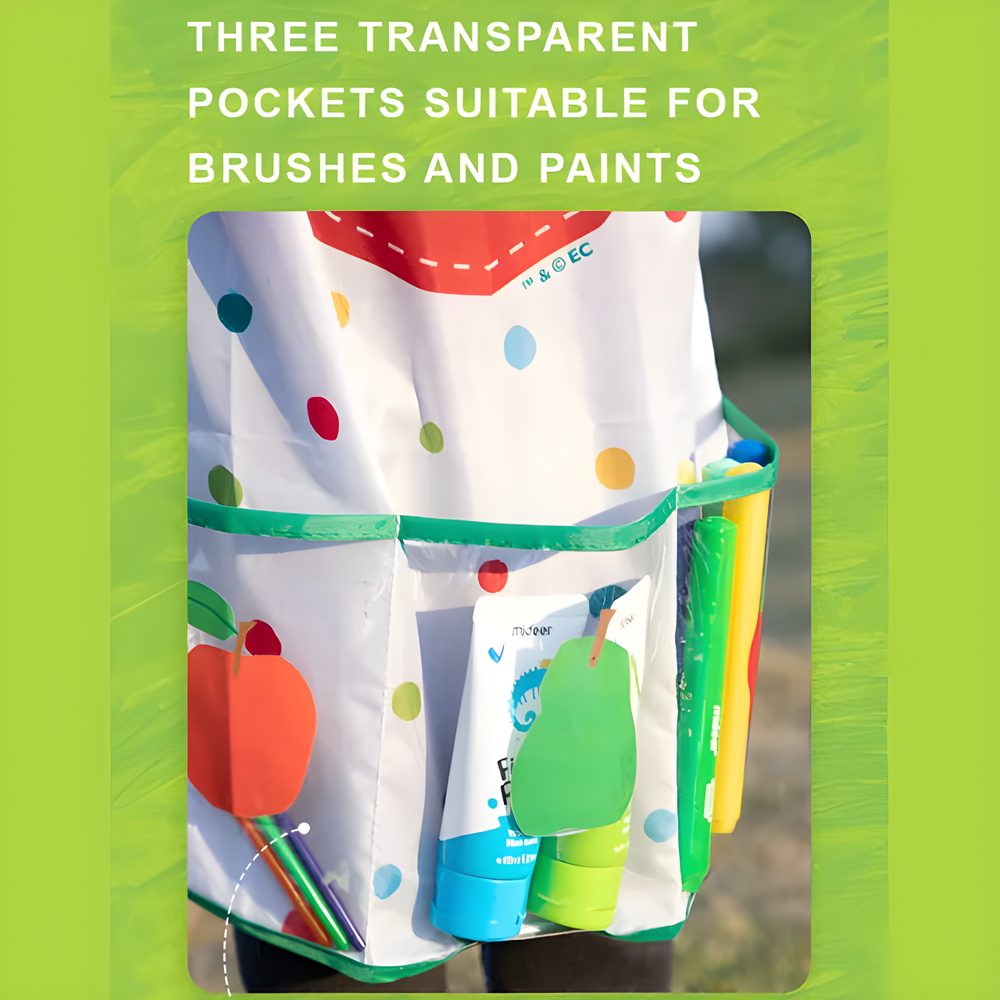 Mideer Finger Paint Waterproof Coat - Very Hungry Caterpillar