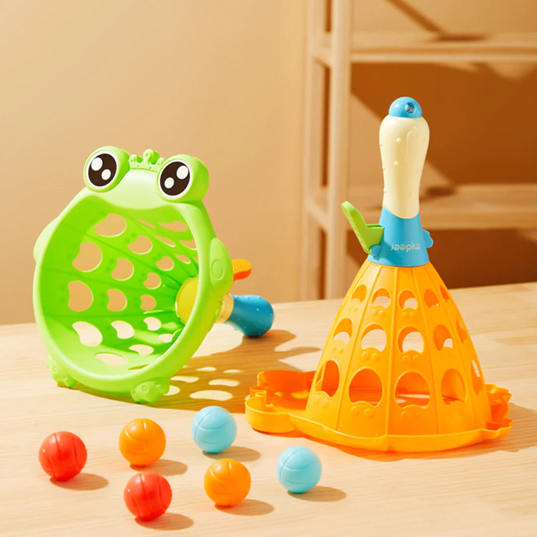 Mideer Pop and Catch Ball Game, Happy Vitality Frog