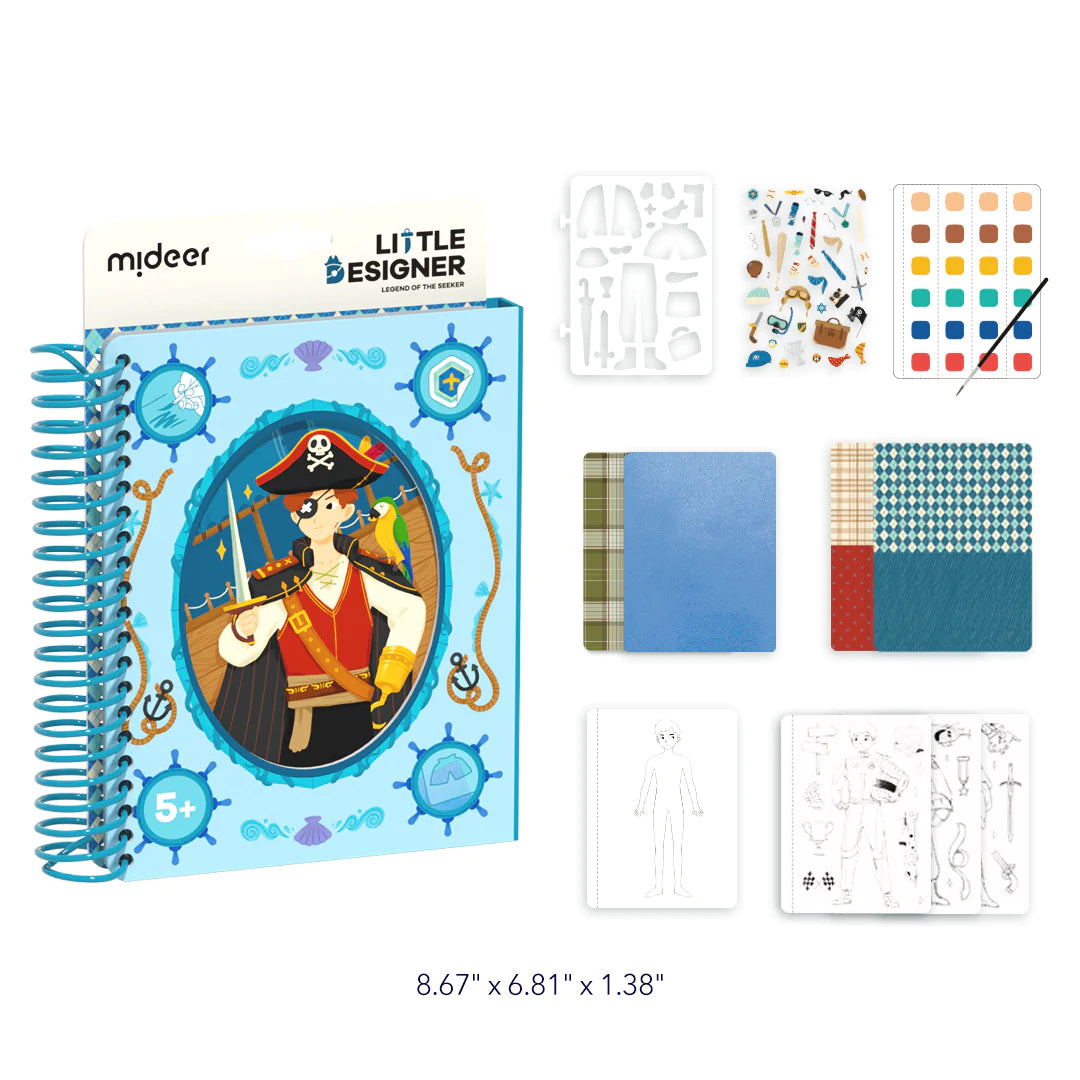Mideer Little Designer Legend of the Seeker Arts & Crafts Book