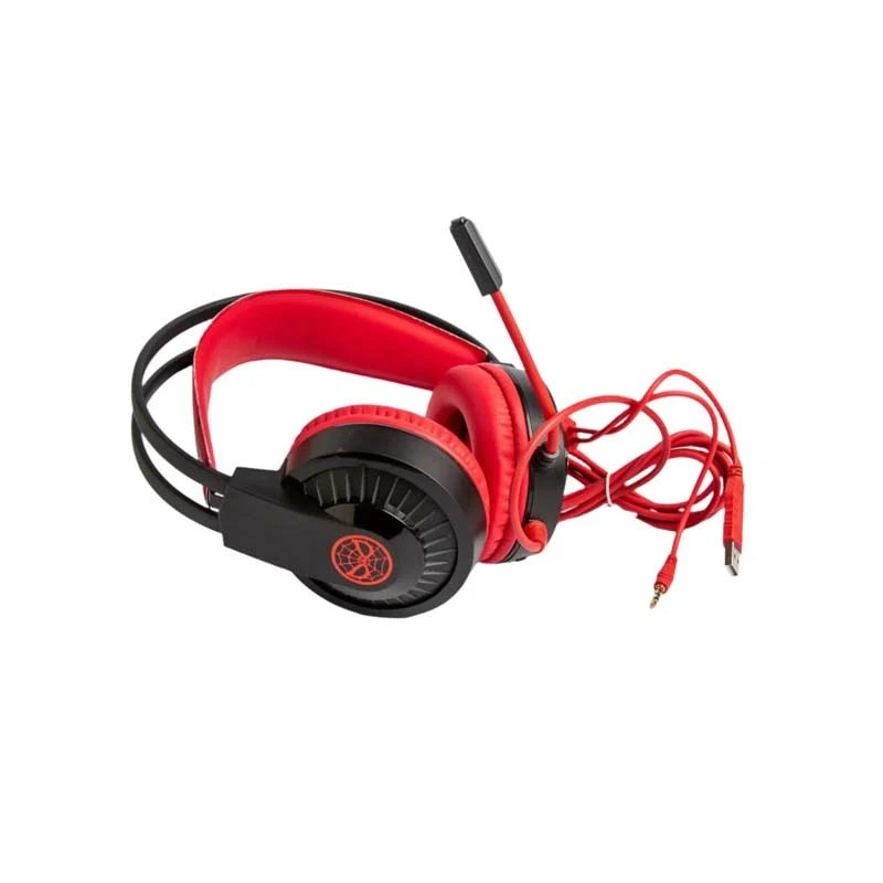Disney Spider-Man Gaming Headphones with Boom Mic - Ages 6+