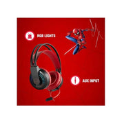 Disney Spider-Man Gaming Headphones with Boom Mic - Ages 6+