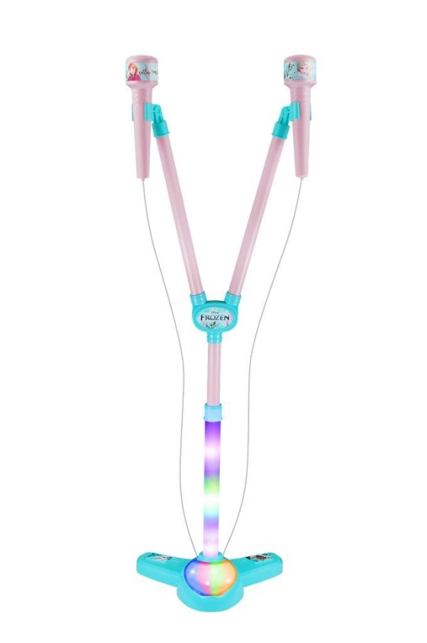 Disney Frozen RGB Double Mic Stand Bluetooth - Ages 4+