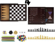 Spin Master Wooden Family 10-in-1 Game Set