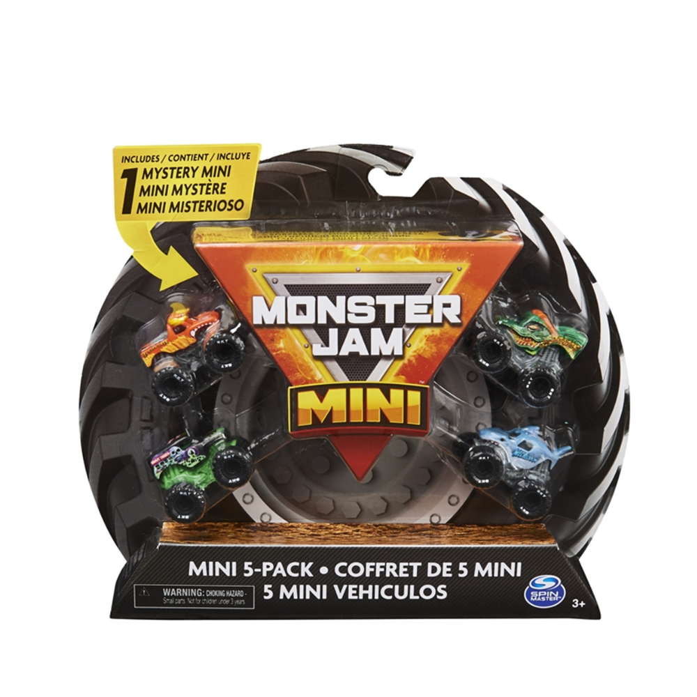 Monster Jam Mini Vehicles 5-Pack