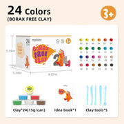 MiDeer Borax-Free Clay (24 Colours)