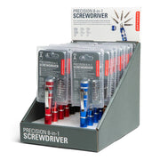 Kikkerland -  Precision 8-In-1 Screwdriver Assort