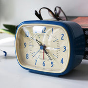Kikkerland -  Retro Alarm Clock Blue
