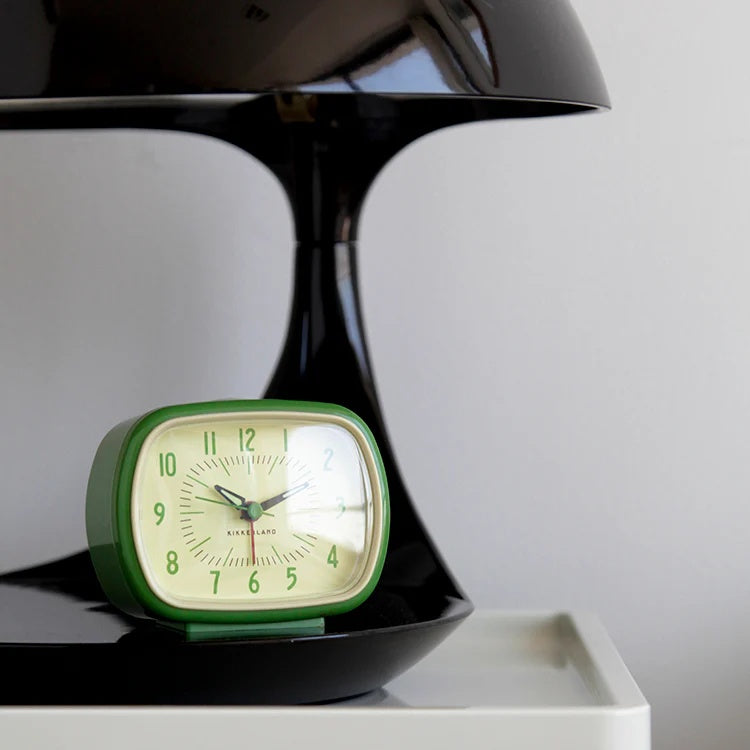 Kikkerland -  Retro Alarm Clock Green