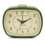 Kikkerland -  Retro Alarm Clock Green