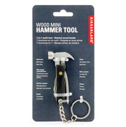 Kikkerland -  Wood Mini Hammer Tool Black