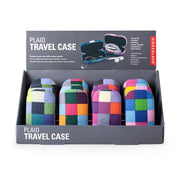 Kikkerland -  Travel Case Plaid Assorted