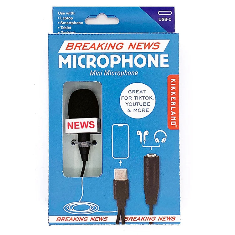 Kikkerland - Breaking News Mini Mic