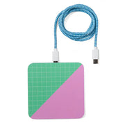 Kikkerland - Wireless Charger Gr/Pk