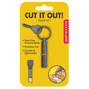 Kikkerland - Mini Ceramic Knife Keyring