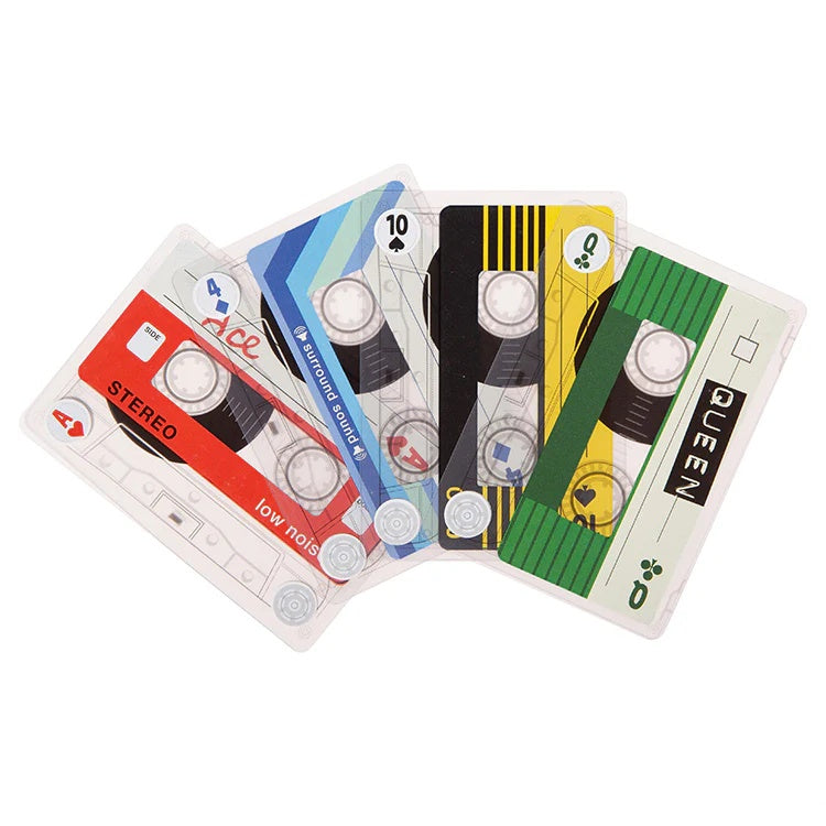 Kikkerland - Cassette Playing Cards