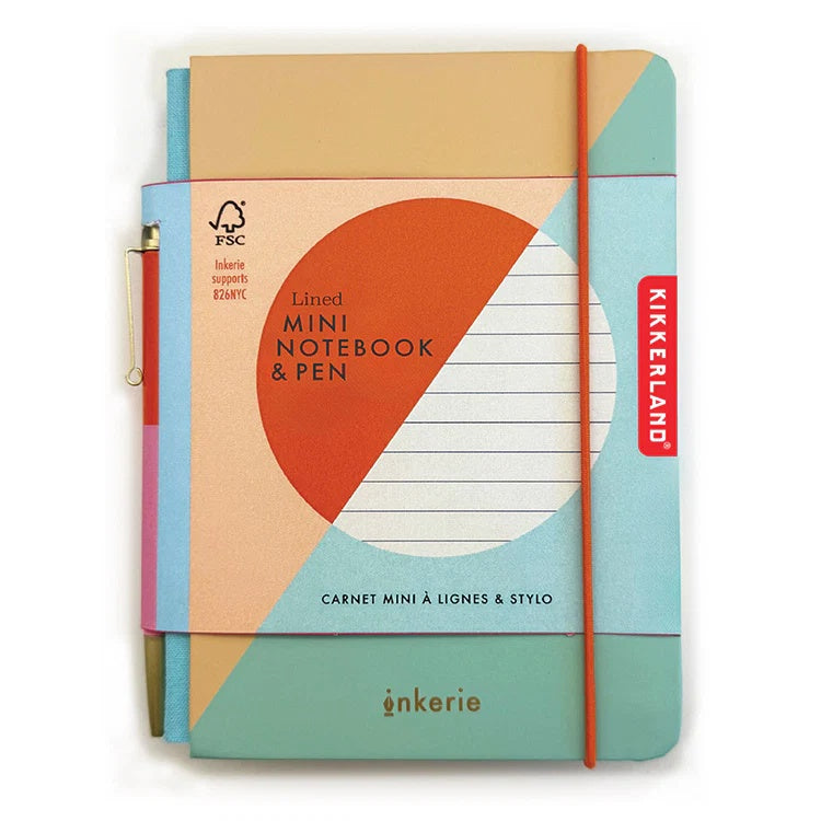 Kikkerland -  Mini Notebook Lined