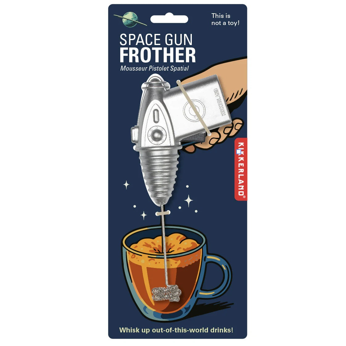 Kikkerland -  Space Gun Whisk