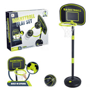 Aojie Sport Basketball Set with 4.5" Ball - Ages 3+