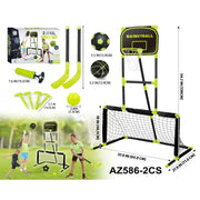 Aojie Sport 3 in 1 Combo Set - Basketball, Soccer & Hockey - Ages 3+