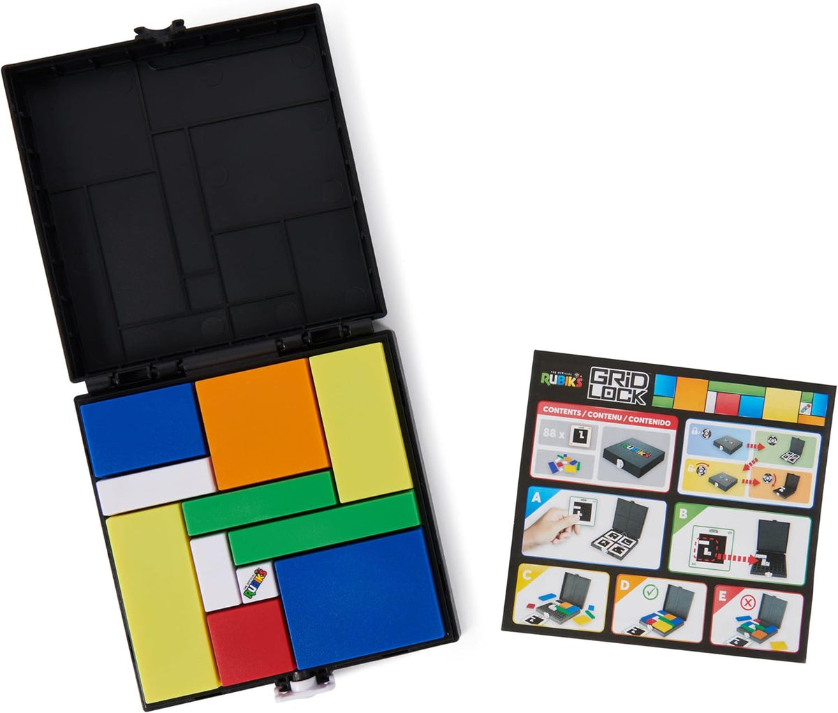 Rubik's Gridlock Puzzle Game - Logic and Reasoning Puzzle