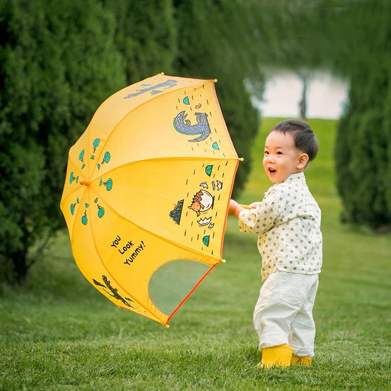 Mideer Children's Umbrella - You Look Yummy – Fun Kids Umbrella for Rainy Days
