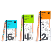 Mideer Thick Triangular Pencils 4B