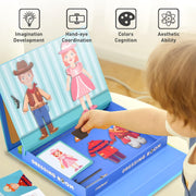 Mideer Magnetic Boy and Girl Dress Up Game – Creative Imaginative Play Set - Ages 3+