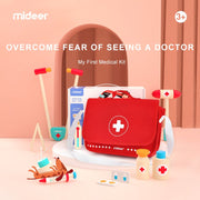 Mideer My First Medical Kit Wooden Toy Set - Ages 3+