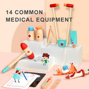 Mideer My First Medical Kit Wooden Toy Set - Ages 3+