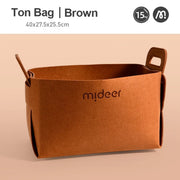 Mideer Toy Storage Bag - Brown