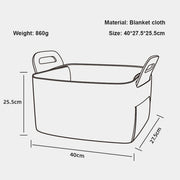 Mideer Toy Storage Bag - Brown