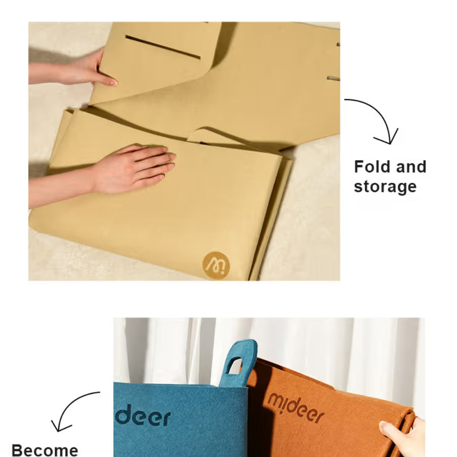Mideer Toy Storage Bag - Beige