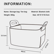 Mideer Toy Storage Bag - Beige