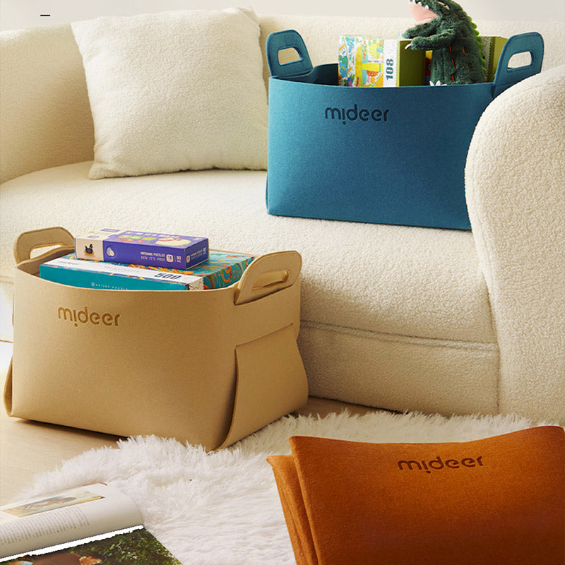 Mideer Toy Storage Bag - Blue - Ages 3+