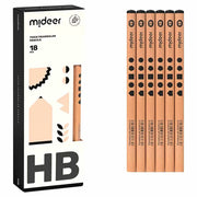 Mideer Thick Triangular Pencils HB 18pcs