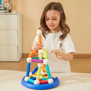 Mideer Rainbow Magnetic Sticks 60 Pieces - Kids Building Set