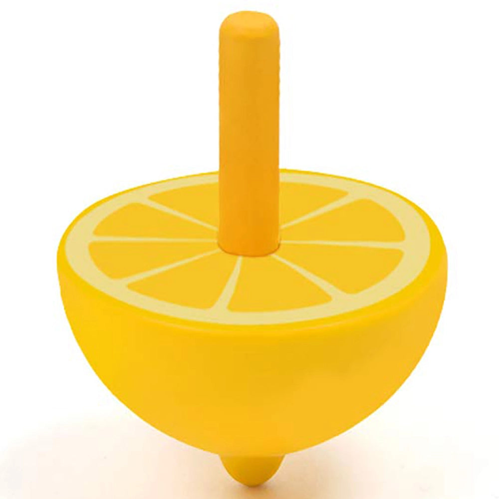 Mideer Mini Spinning Tops Lemon - Pocket-Sized Spinning Top Toy