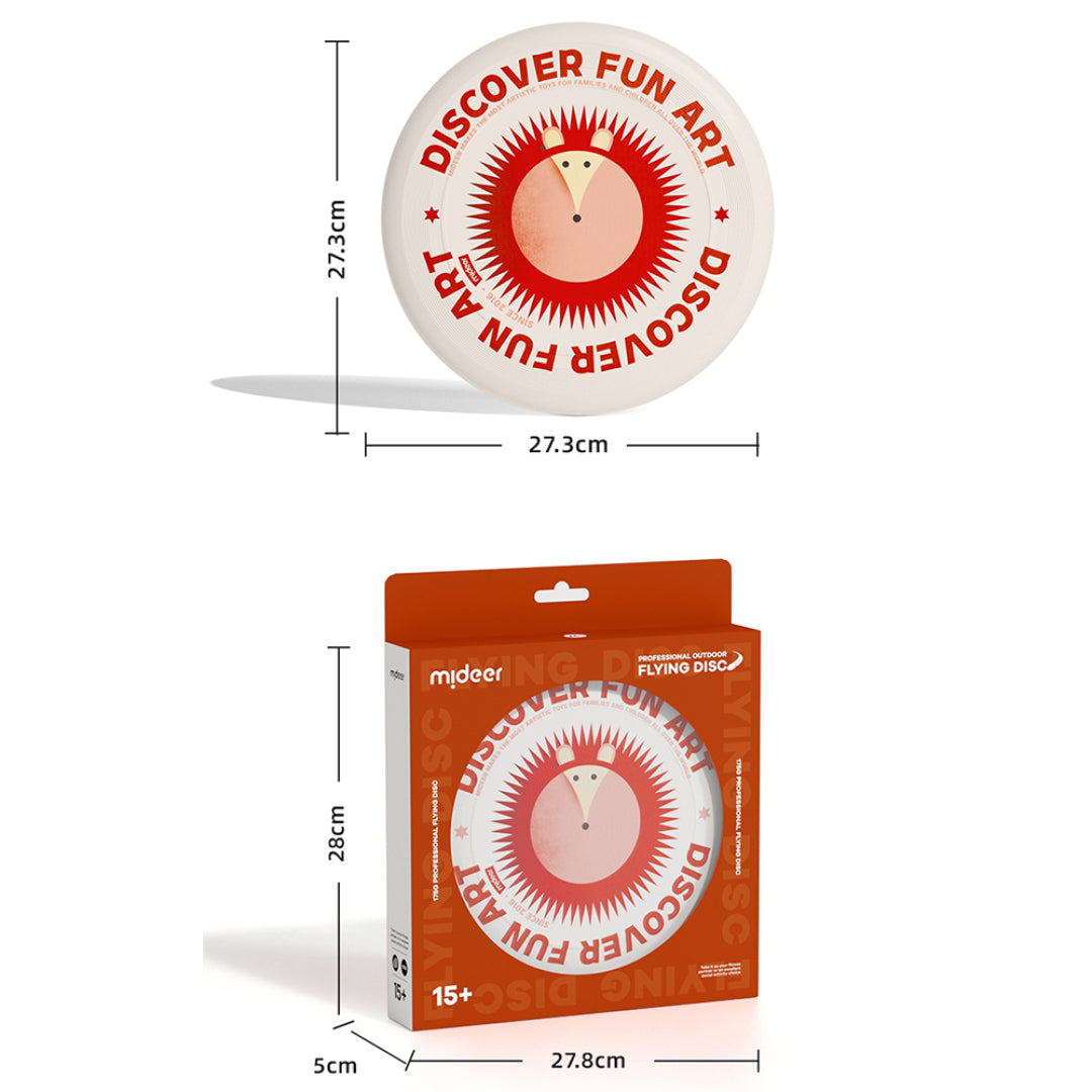 Mideer Flying Disc Hedgehog - Outdoor Flying Disc for Kids
