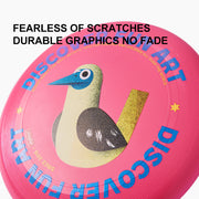 Mideer Flying Disc Blue-Footed Booby - Pink Outdoor Throwing Toy