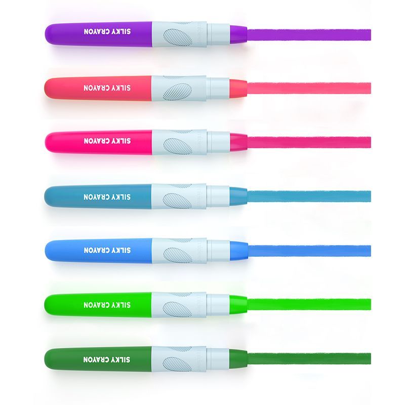مجموعة أقلام تلوين حريرية قابلة للغسل من Mideer مكونة من 36 لونًا - مجموعة فنية غير سامة للأطفال