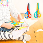 Mideer Kids Scissors Red and Blue - Child-Safe Craft Scissors