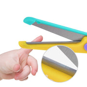 Mideer Kids Scissors Red and Blue - Child-Safe Craft Scissors